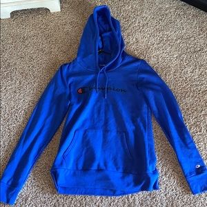 Champion blue hoodie